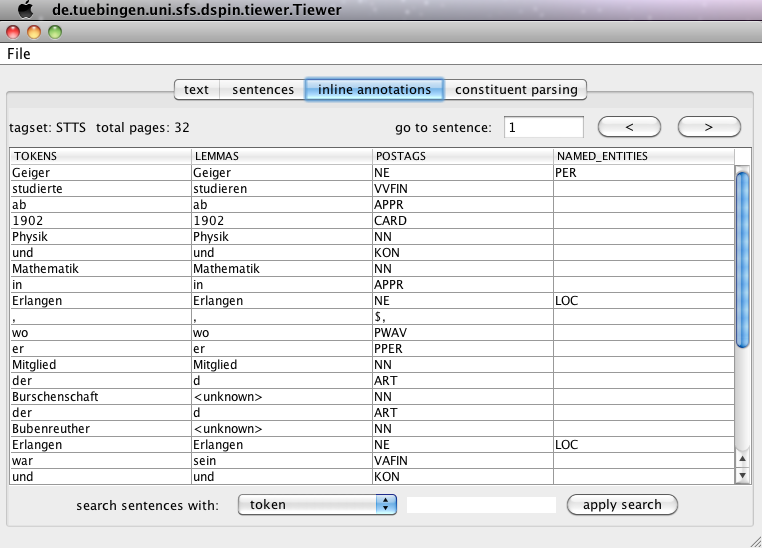 TIEWER inline annotations view